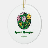Medische versiering keramisch ornament (Links)