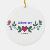 Medische versiering keramisch ornament (Voorkant)