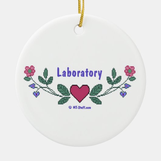 Medische versiering keramisch ornament (Voorkant)