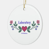 Medische versiering keramisch ornament (Links)