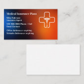 Medische Verzekering Kleurrijke Visitekaartjes (Voorkant / Achterkant)