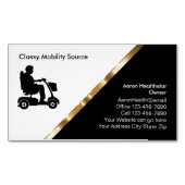 Medische Visitekaartje voor mobiliteit Magneten (Voorkant)