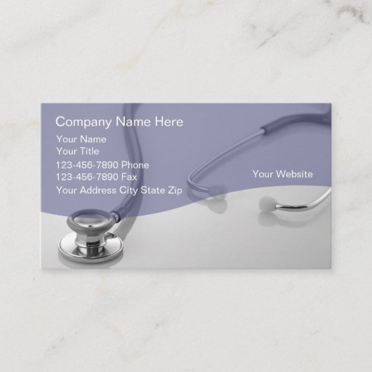 Medische Visitekaartjes (Voorkant)