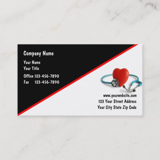 Medische Visitekaartjes (Voorkant)