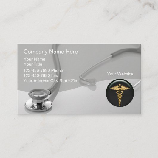 Medische Visitekaartjes (Voorkant)