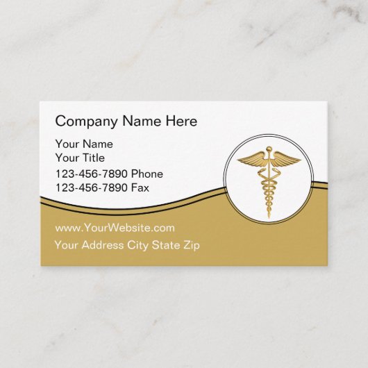 Medische Visitekaartjes (Voorkant)