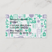 Medische Visitekaartjes (Achterkant)