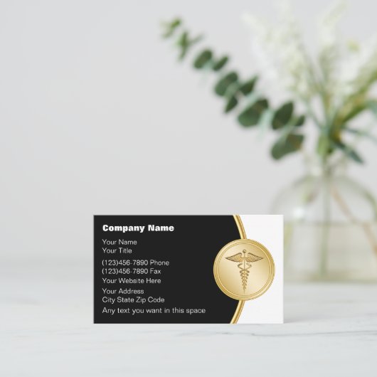 Medische Visitekaartjes (Staand voorkant)