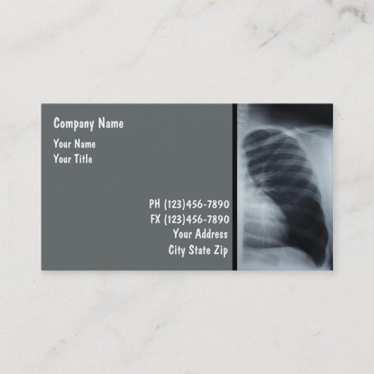 Medische Visitekaartjes (Voorkant)