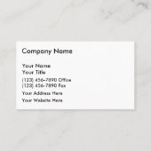 Medische Visitekaartjes (Achterkant)