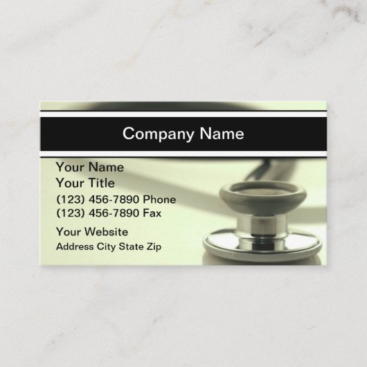 Medische Visitekaartjes (Voorkant)