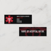 Medische Visitekaartjes (Voorkant / Achterkant)