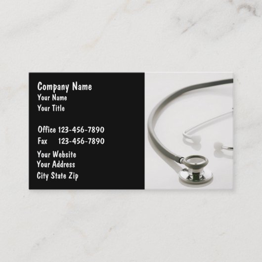 Medische Visitekaartjes Afsprakenkaartje (Voorkant)