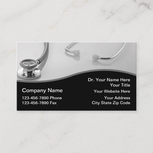 Medische Visitekaartjes Afsprakenkaartje (Voorkant)