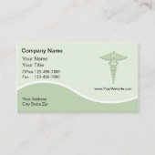 Medische Visitekaartjes Afsprakenkaartje (Voorkant)