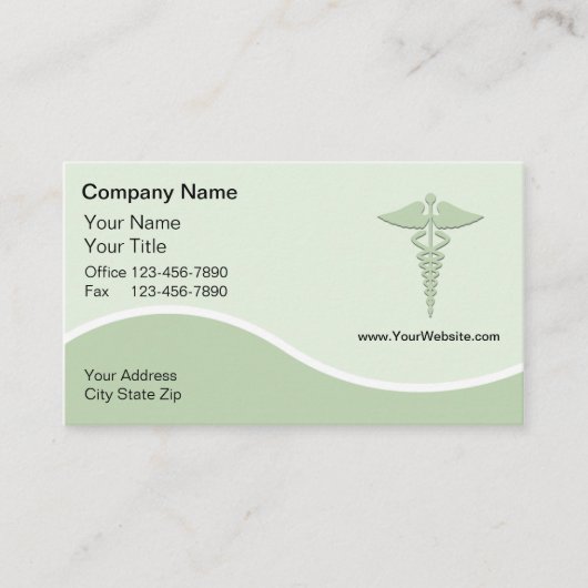 Medische Visitekaartjes Afsprakenkaartje (Voorkant)