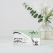 Medische Visitekaartjes Afsprakenkaartje (Staand voorkant)