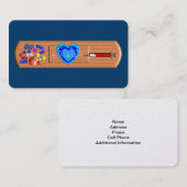 Medische Visitekaartjes Big Bandaid Navy (Voorkant / Achterkant)