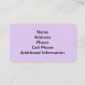 Medische Visitekaartjes Big Bandaid Paars (Achterkant)