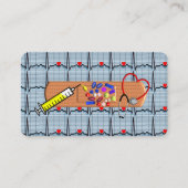 Medische Visitekaartjes EKG Strips (Voorkant)