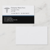 Medische Visitekaartjes van de klasse (Voorkant / Achterkant)