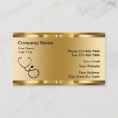 Medische Visitekaartjes van het type Classy (Voorkant)