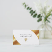 Medische Visitekaartjes van het type Classy (Staand voorkant)