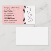 Medische Visitekaartjes voor de gezondheid van vro (Voorkant / Achterkant)