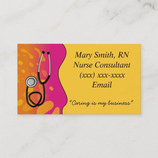 Medische Visitekaartjes Waves (Voorkant)