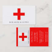 Medische voorziening W/R Visitekaartje (Voorkant / Achterkant)
