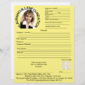 Medische vorm (Voorkant / Achterkant)