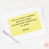 Medische Vrijheid, Anti-Vax, Ex-Vax, RFK Jr. Rechthoekige Sticker (Envelop)