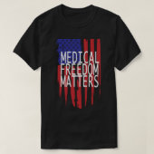 Medische vrijheid t-shirt (Design voorkant)