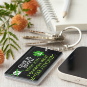 Medische vrijstelling van gezichtmaskers sleutelhanger (Voorkant Rechts)