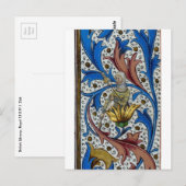 Medische vrouw die ronddraait met spindle en perso briefkaart (Voorkant / Achterkant)