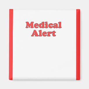 Medische waarschuwing Magnet
