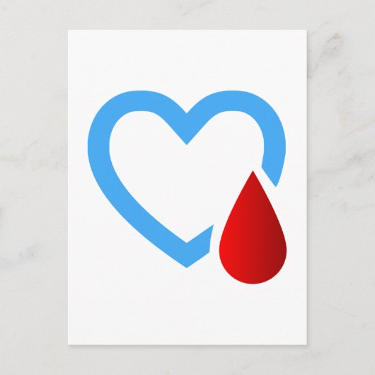 Medische waarschuwing - Type 1 diabetes Briefkaart (Voorkant)