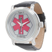 Medische waarschuwing volgen horloge (Gekanteld)