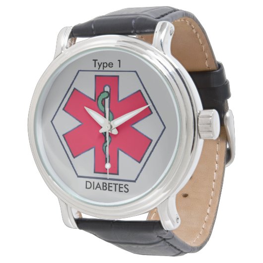 Medische waarschuwing volgen horloge (Gekanteld)