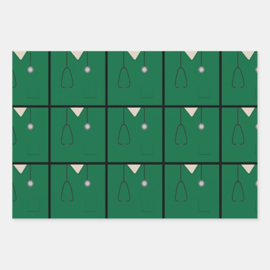 Medische wandelaars Papierbladen oppakken Inpakpapier Vel (Voorkant 2)