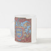 Medische wapenstilstand matglas koffiemok (Voorkant links)