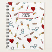 Medische wekelijkse/dagelijkse planner (Voorkant)