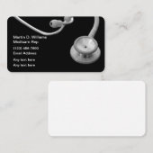 Medische ziekteverzekeringsagent visitekaartje (Voorkant / Achterkant)