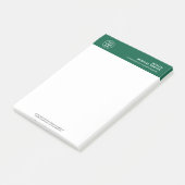 Medische Zorg Kliniek Dokter Groen Post-it® Notes (Schuin)