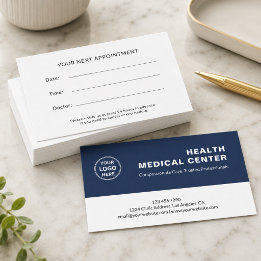 Medische Zorg Kliniek Dokter Professioneel Afsprakenkaartje
