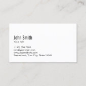 Medische zorg Moderne blauwe kromme Visitekaartje (Achterkant)