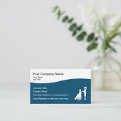 Medische zorg Senior Rolstoel Visitekaartjes (Staand voorkant)