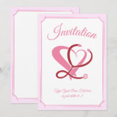 Medische zorg, verpleegster. Stethoscoop & Hart Sj Kaart (Voorkant / Achterkant)