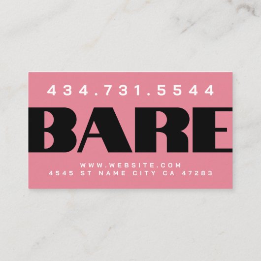 MediSpa Aesthetica Visitekaartje injector (Achterkant)