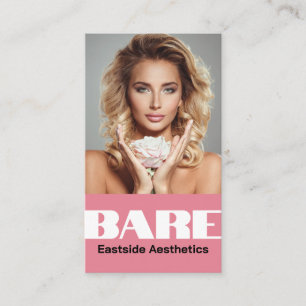 MediSpa Aesthetics Injector Zakelijke Kaart Visitekaartje